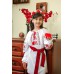 Embroidered dress/blouse/tunic "Cutie Rose"